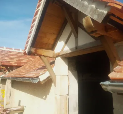 Réfection complète de toit et modification de lucarnes