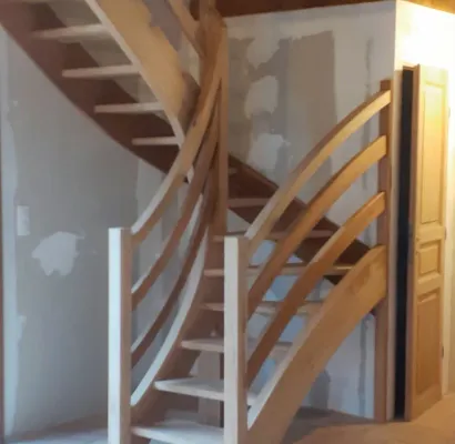 Escaliers massifs sur mesure